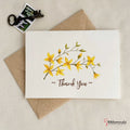 Thank You Card Matte Finish - Ribbonwala