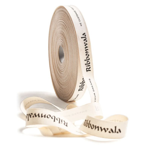Custom Cotton Ribbon - Ribbonwala