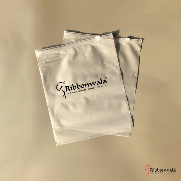 Custom Printed Zipper Lock Bag - Ribbonwala