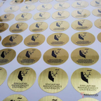 Luxury Foil Sticker Packaging - Ribbonwala