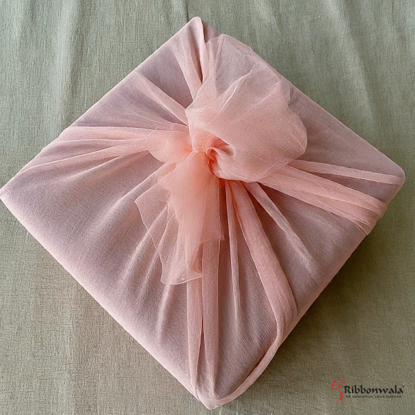Packaging Net Baby Pink - Ribbonwala