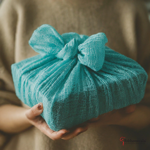 Packaging Net Cyan - Ribbonwala