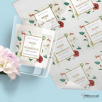 Rectangle Sticker Packaging Labels - Ribbonwala
