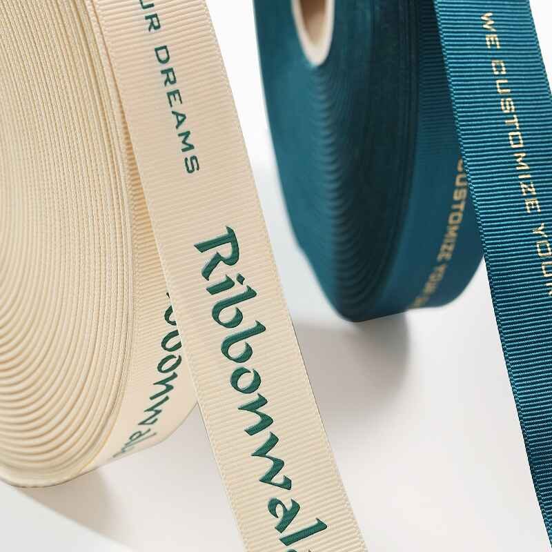 Textured Grosgrain Ribbon Packaging - Ribbonwala