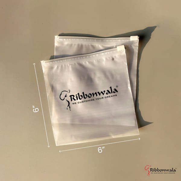 Zipper Lock Bag 6x8 - Ribbonwala